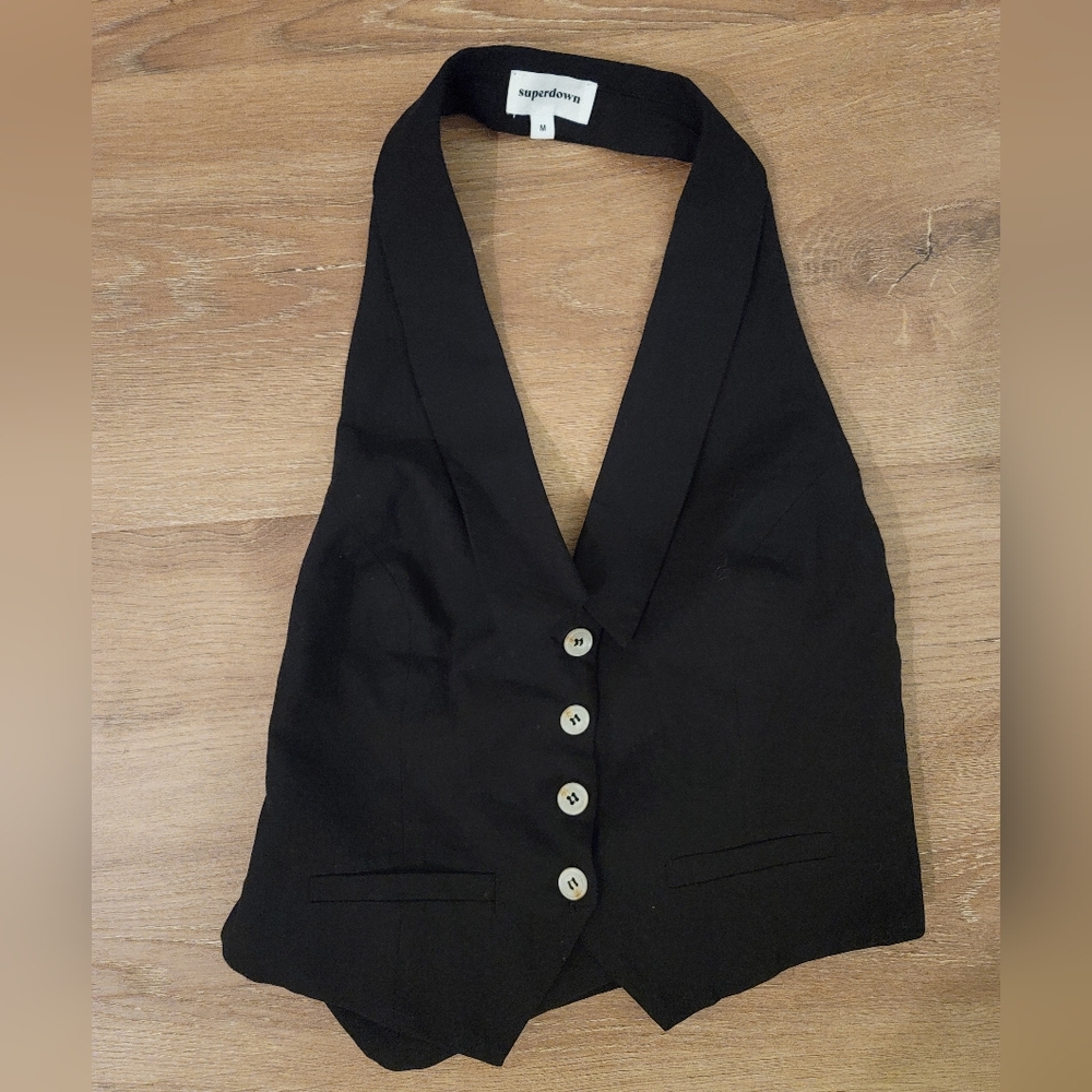Superdown X Revolve Backless Top Vest Medium - image 5